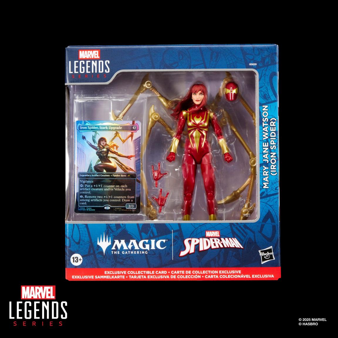 Hasbro Marvel Legends Series Magic: The Gathering Mary Jane Watson (Iron Spider) 6-in Action Figure