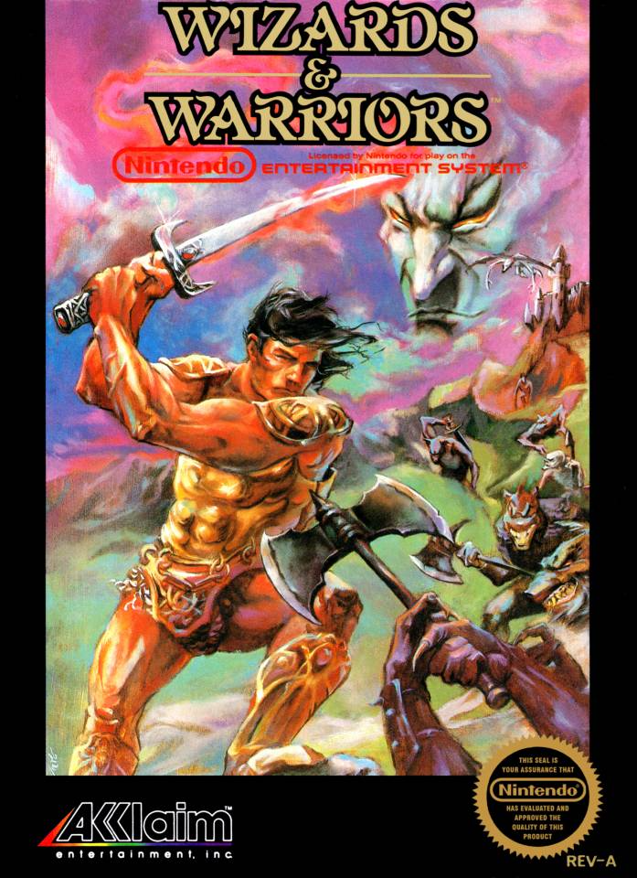 Wizards and Warriors for Nintendo Entertainment System (NES)