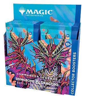 Collector Booster Display - Commander Legends: Battle for Baldur's Gate (CLB) In Magic the Gathering