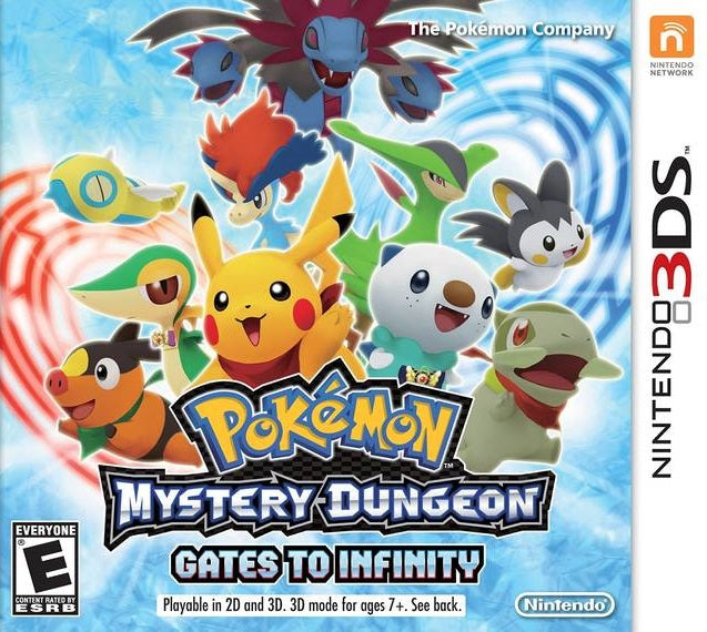 Pokemon Mystery Dungeon Gates To Infinity for Nintendo 3DS