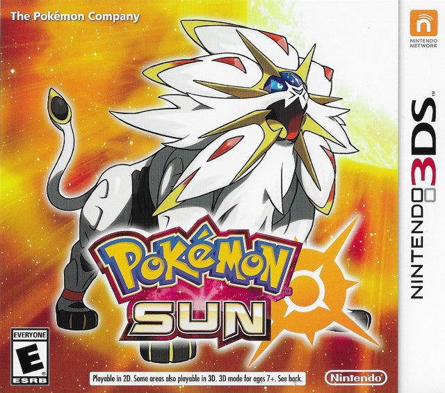 Pokemon Sun for Nintendo 3DS