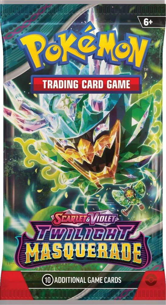 Booster Pack - SV06: Twilight Masquerade (TWM) In Pokemon Trading Cards