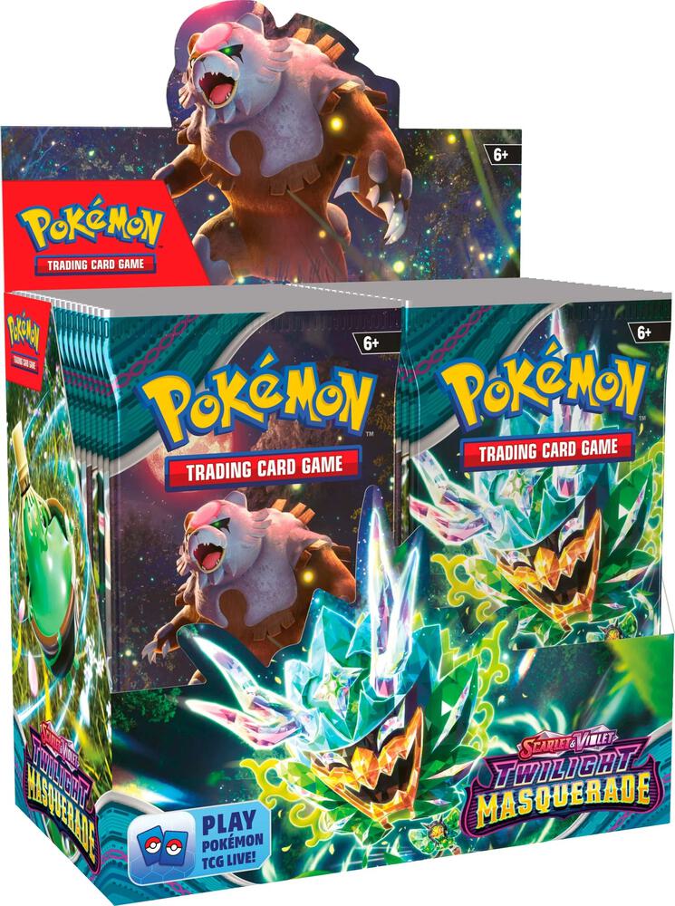 Booster Box - SV06: Twilight Masquerade (TWM) In Pokemon Trading Cards