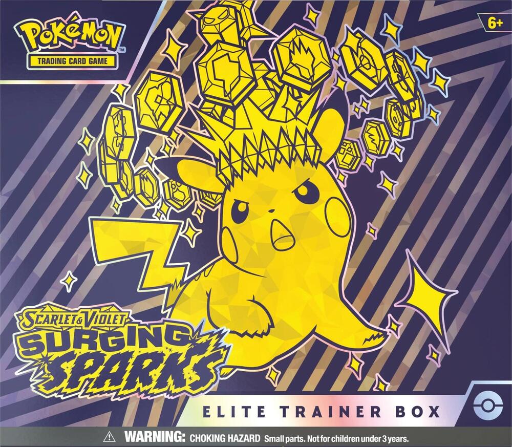 Elite Trainer Box - SV08: Surging Sparks (SV08) In Pokemon Trading Cards