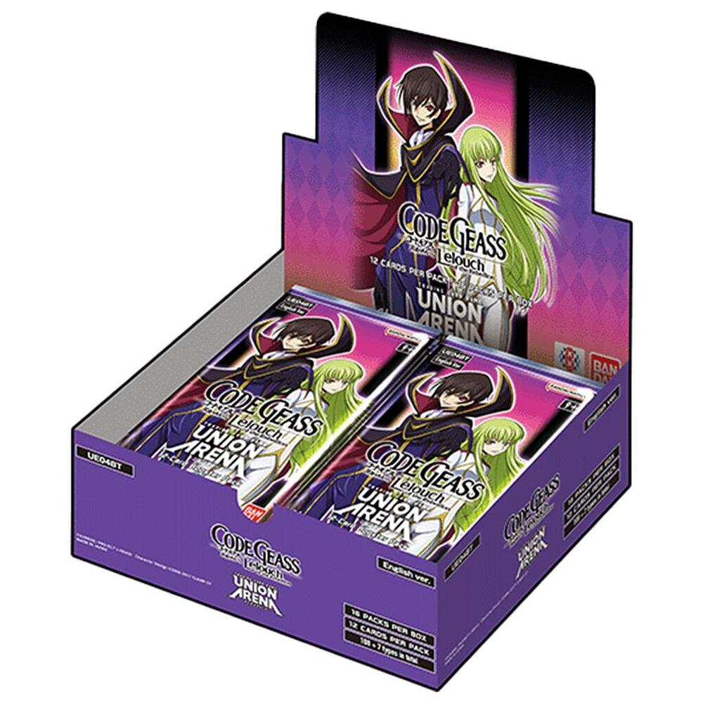 Booster Box - UE04BT: Code Geass: Lelouch of the Rebellion (UE04BT) In Union Arena