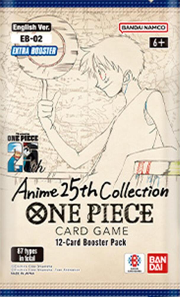 Booster Pack - Extra Booster: Anime 25th Collection (EB-02) In One Piece TCG