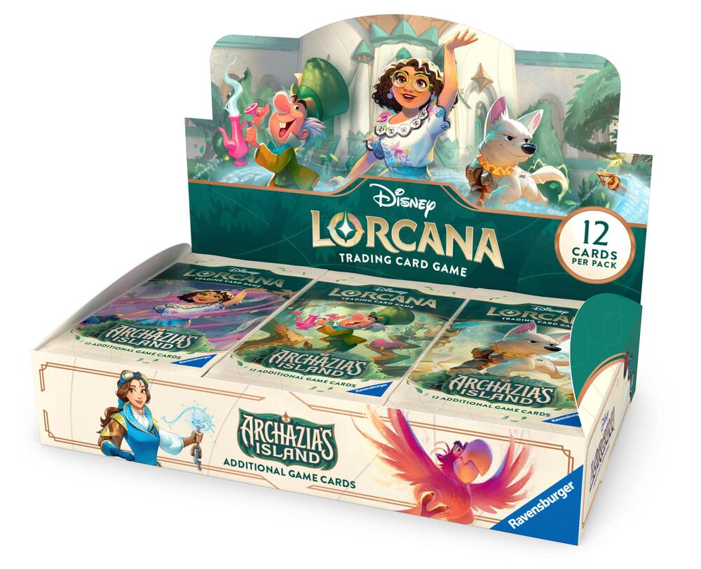 Archazia's Island Booster Box - Archazia's Island (7) In Disney Lorcana