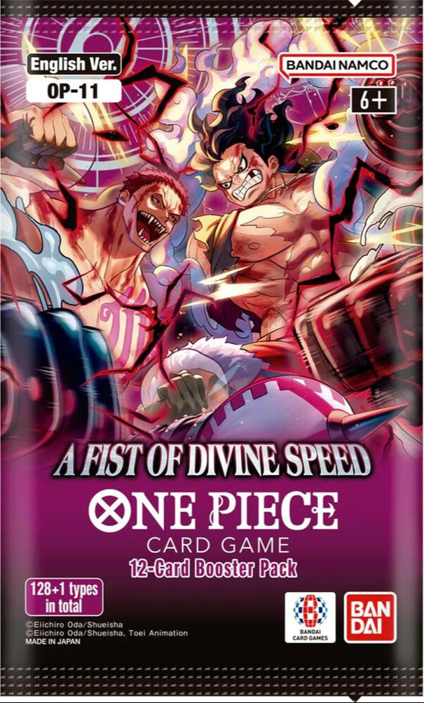 Booster Pack - A Fist of Divine Speed (OP11) In One Piece TCG
