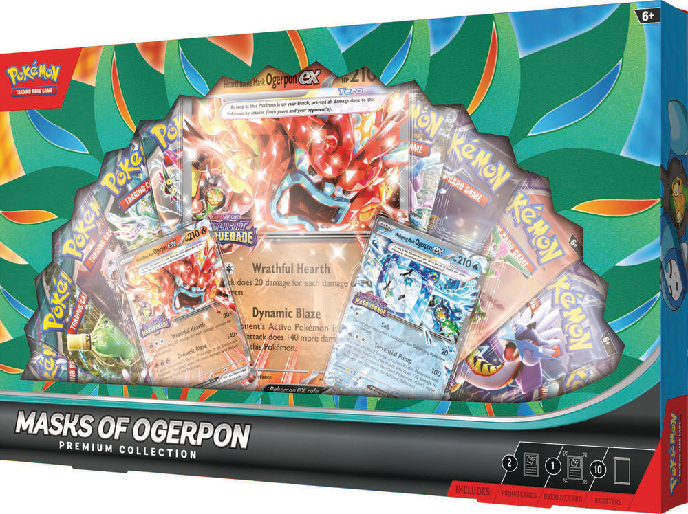 Masks of Ogerpon Premium Collection In Pokemon Trading Cards