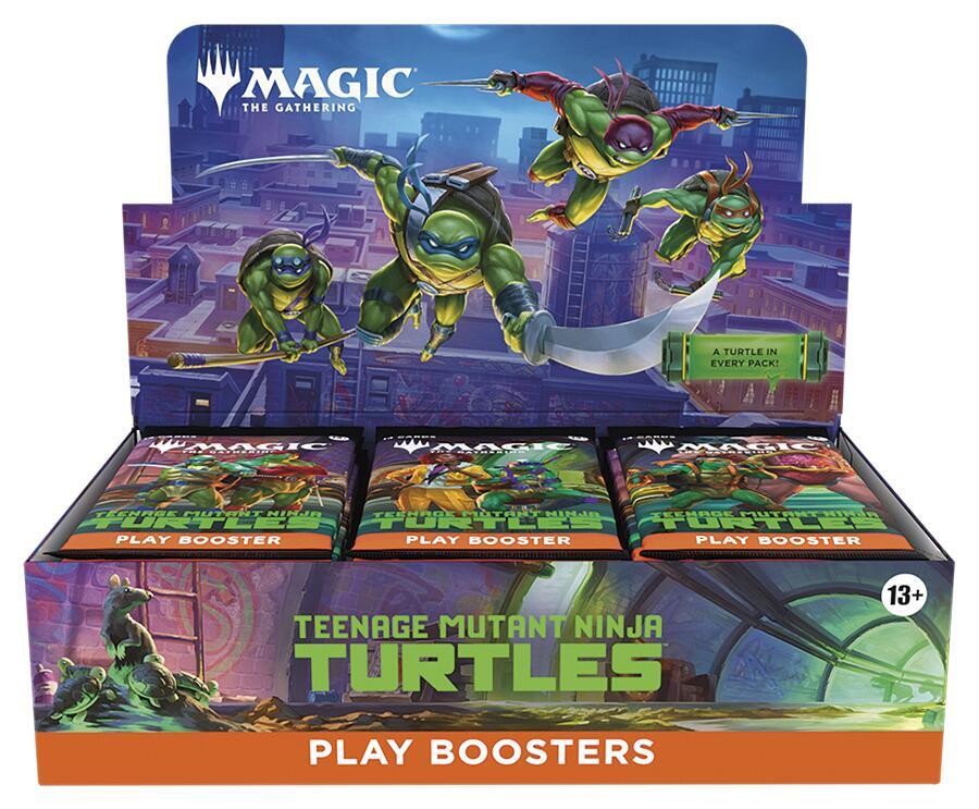 Play Booster Display - Teenage Mutant Ninja Turtles (TMT) In Magic the Gathering