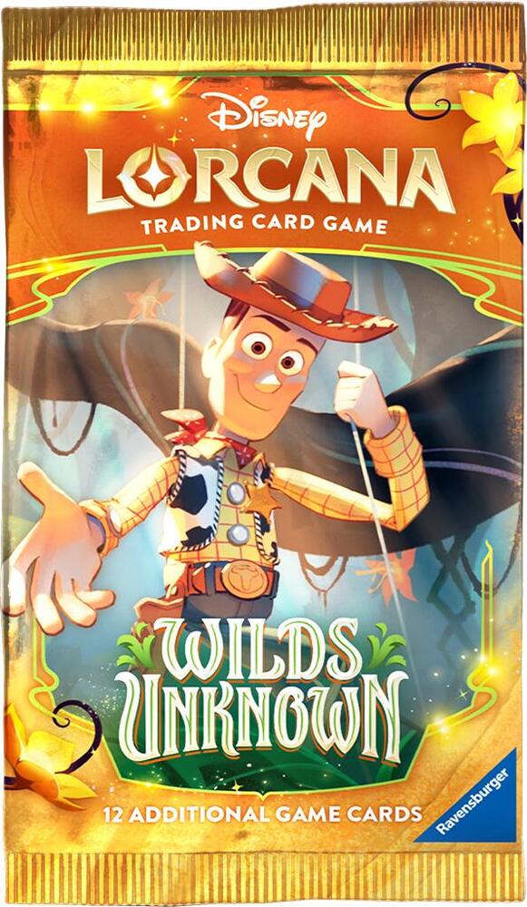 Booster Pack - Wilds Unknown (12) In Disney Lorcana Trading Cards