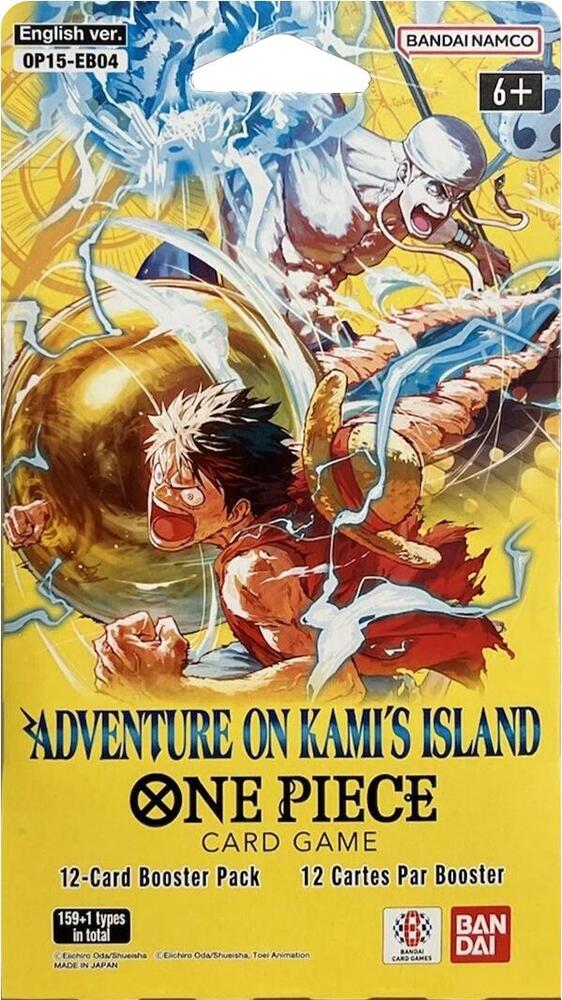 Sleeved Booster Pack - Adventure on Kami's Island (OP15-EB04) In One Piece TCG