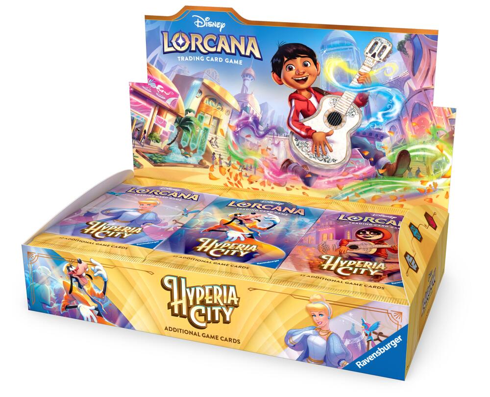 Booster Box - Hyperia City (14) In Disney Lorcana Trading Cards