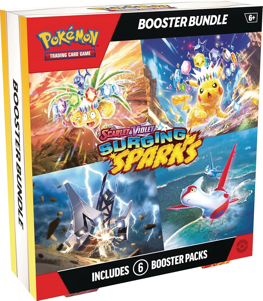 Booster Bundle - SV08: Surging Sparks (SV08) In Pokemon Trading Cards