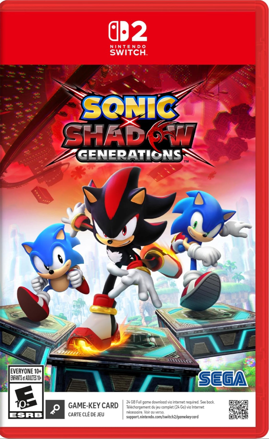 Sonic X Shadow Generations for Nintendo Switch 2
