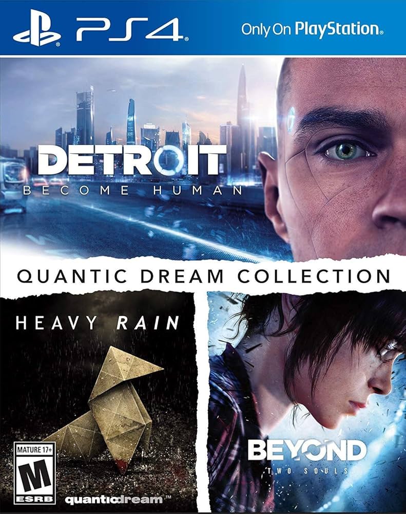 Quantic Dream Collection (Detroit Become Human | Heavy Rain | Beyond Two Souls) for Sony PlayStation 4