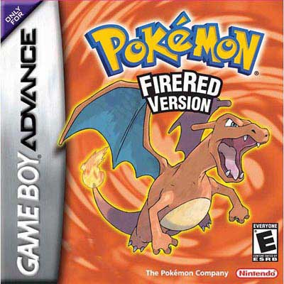 Pokemon FireRed for Nintendo Game Boy Advance