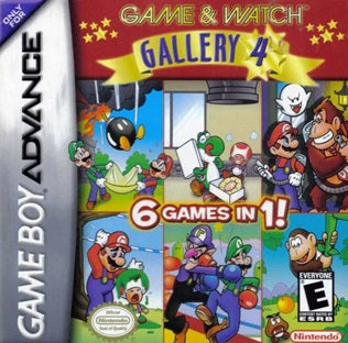 Game and Watch Gallery 4 for Nintendo Game Boy Advance