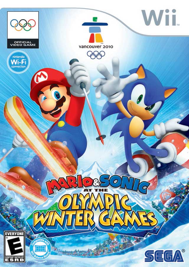 Mario and Sonic at the Olympic Winter Games for Nintendo Wii