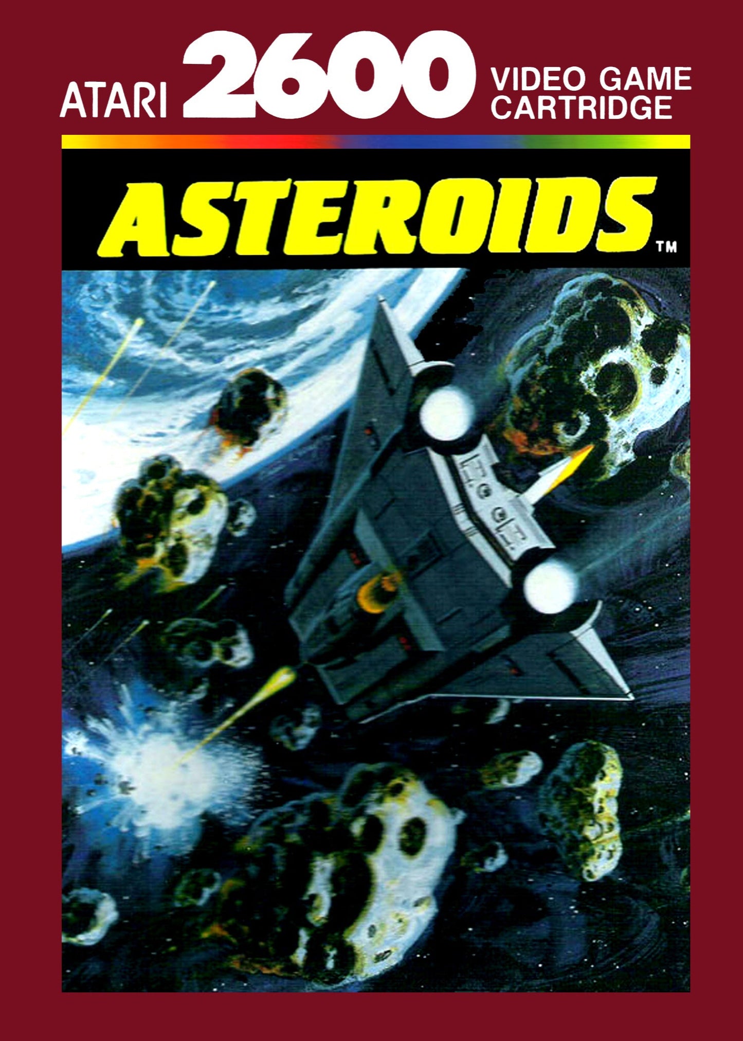 Asteroids for Atari 2600
