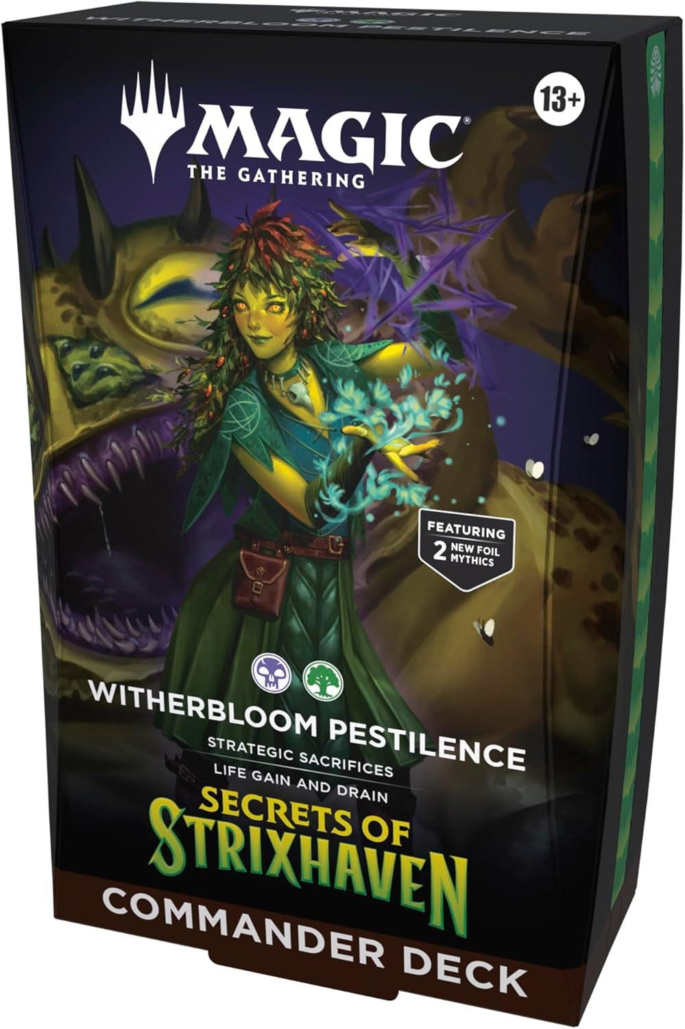 Commander Deck - Witherbloom Pestilence Secrets of Strixhaven - In Magic the Gathering
