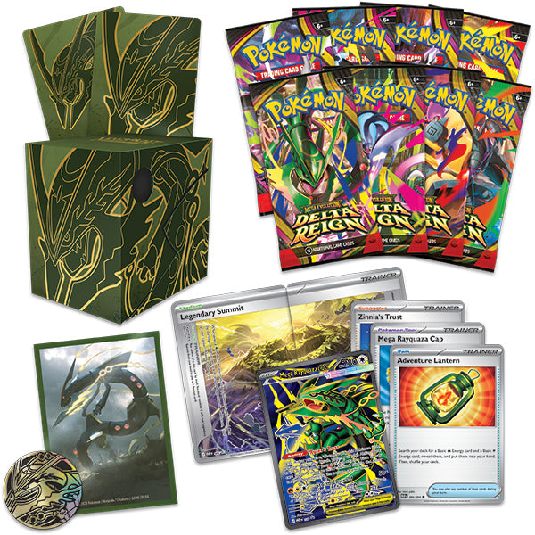 Mega Rayquaza ex Premium Tournament Collection In Pokemon Trading Cards