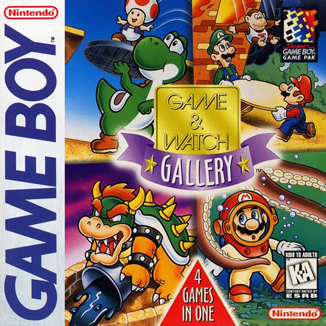Game and Watch Gallery for Original Nintendo Game Boy