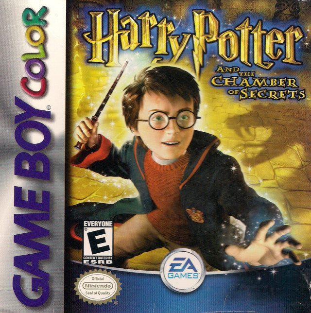 Harry Potter Chamber of Secrets for Nintendo Game Boy Color