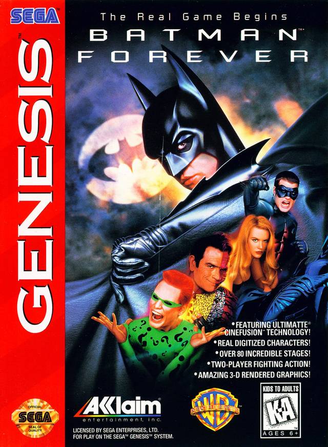 Batman Forever for Sega Genesis