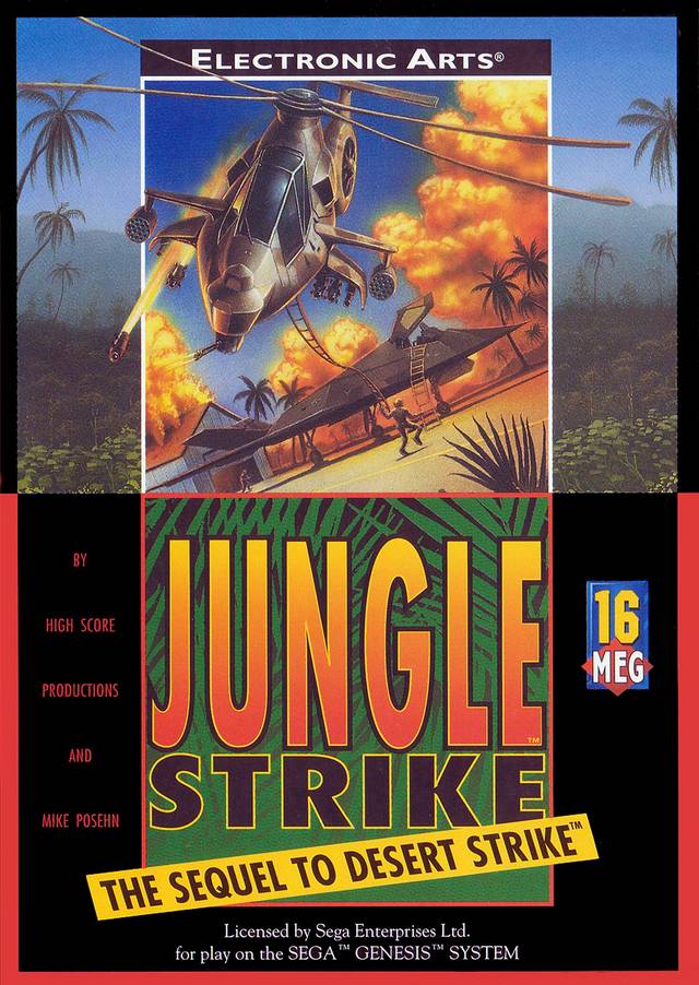 Jungle Strike for Sega Genesis