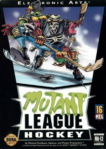 Mutant League Hockey for Sega Genesis