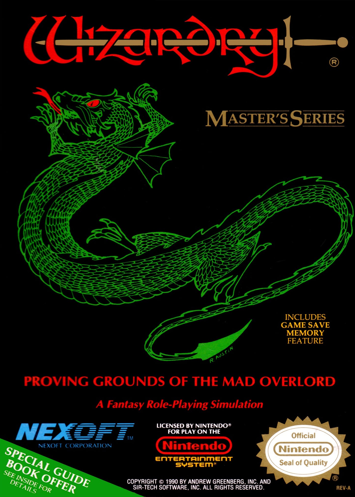 Wizardry: Proving Grounds of the Mad Overlord for Nintendo Entertainment System (NES)