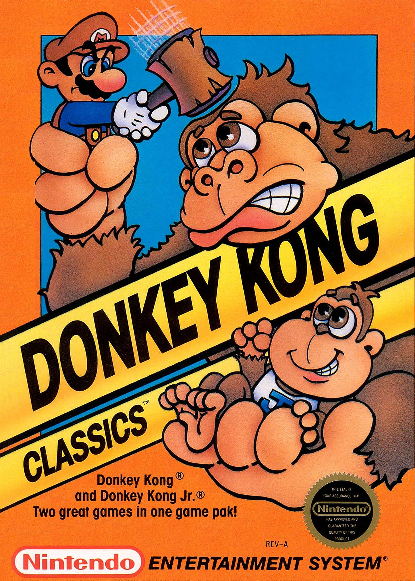 Donkey Kong Classics for Nintendo Entertainment System (NES)
