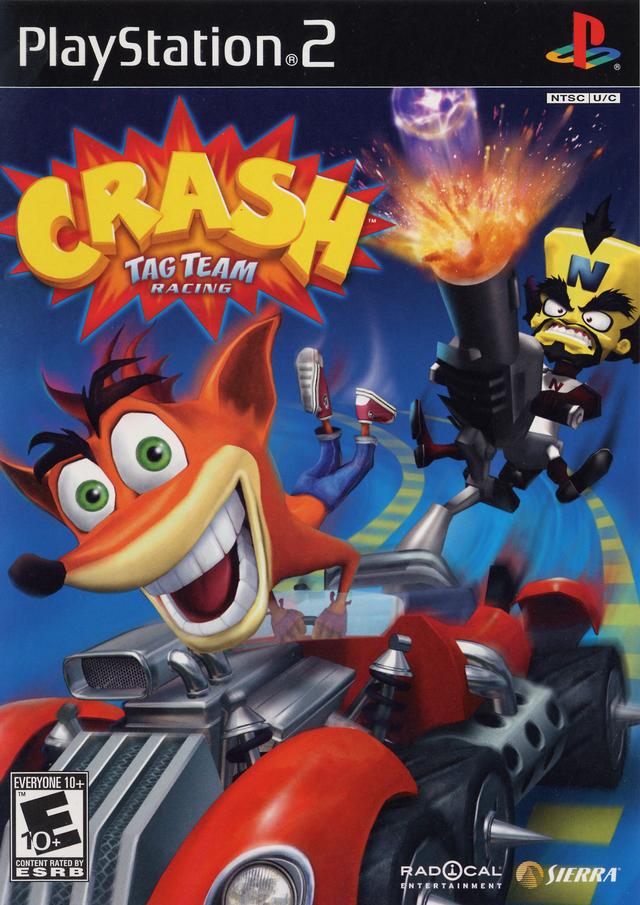 Crash Tag Team Racing for Sony PlayStation 2