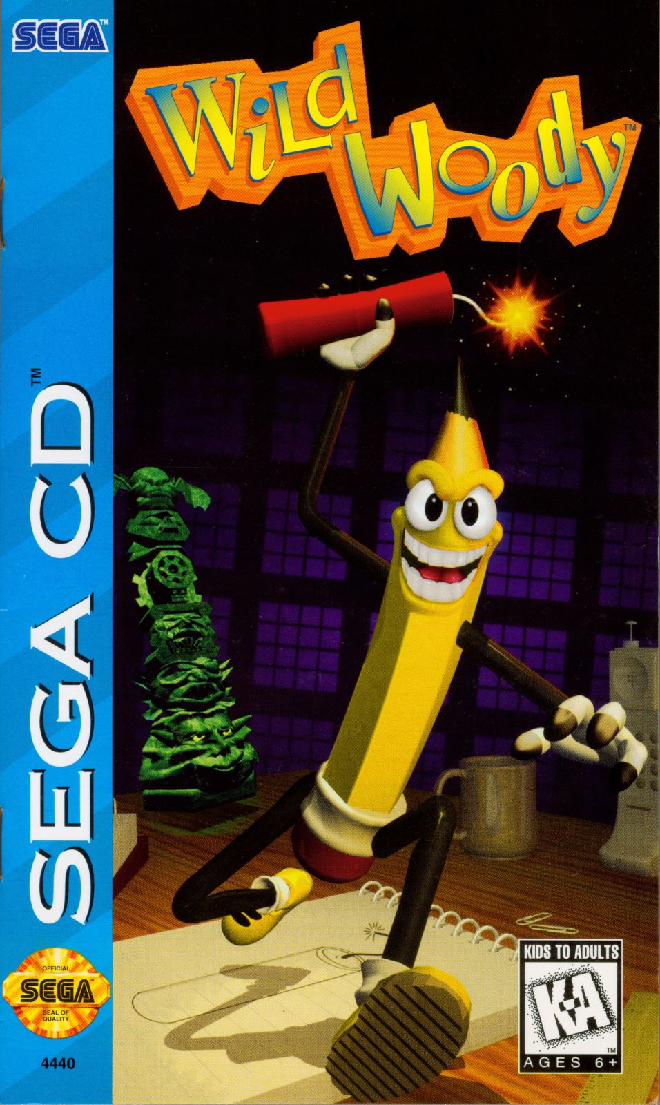 Wild Woody for Sega CD