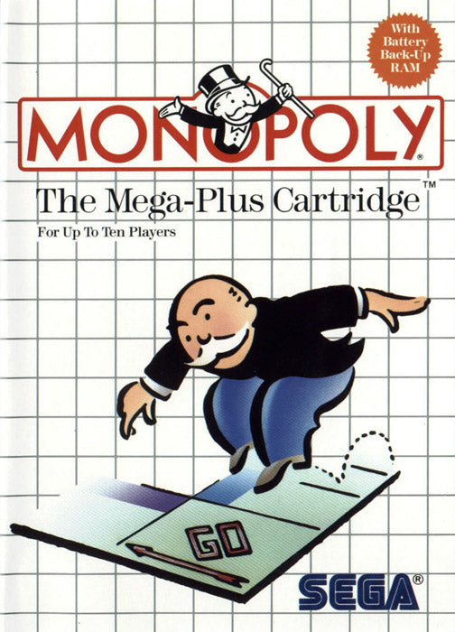 Monopoly for Sega Master System