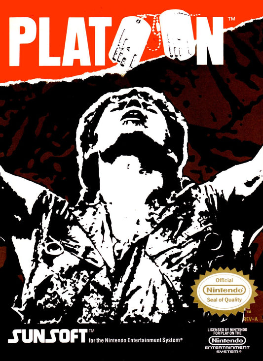 Platoon for Nintendo Entertainment System (NES)