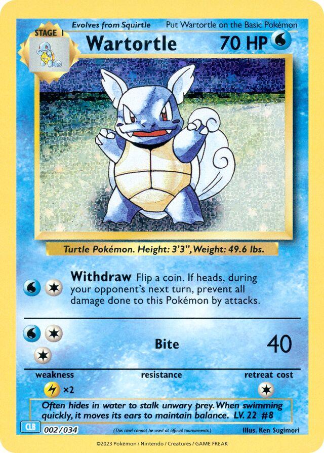 Wartortle #2 Pokemon TCG Classic: Blastoise Deck in PSA Graded Pokemon Singles