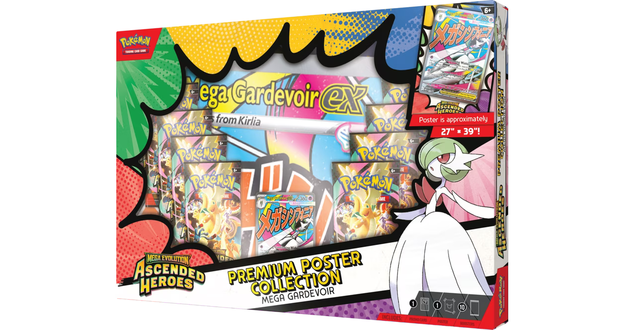 Premium Poster Collection - ME: Ascended Heroes (ASC) [Random Variant] In Pokemon Trading Cards