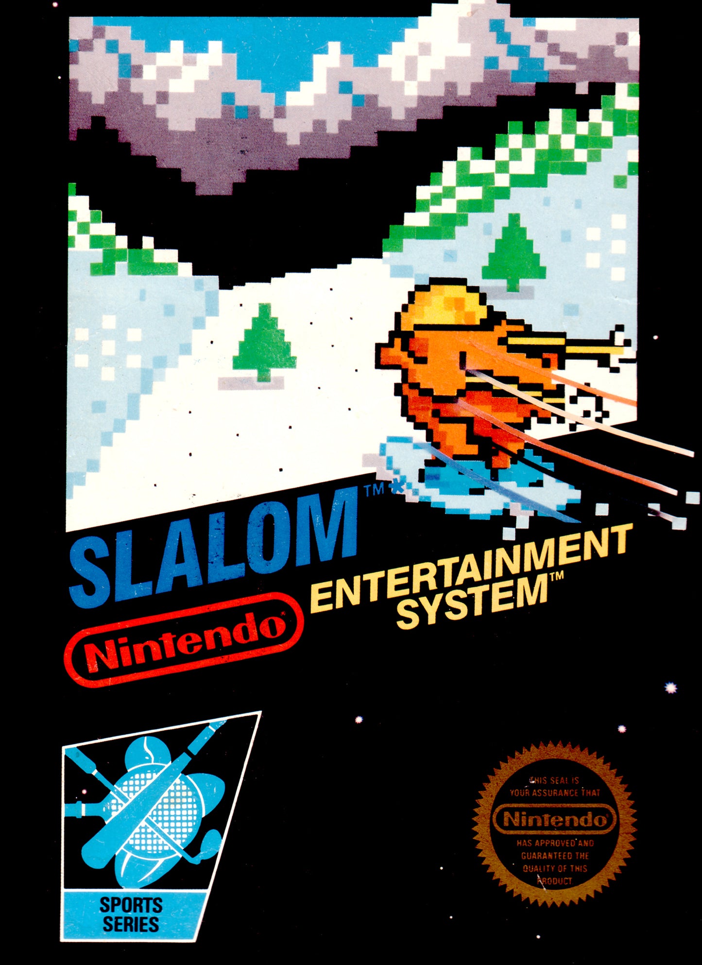 Slalom for Nintendo Entertainment System (NES)