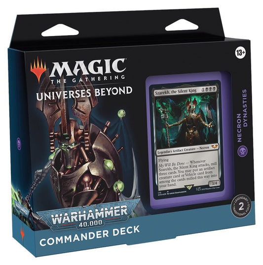 Universes Beyond: Warhammer 40,000 - Necron Dynasties Commander Deck In Magic the Gathering