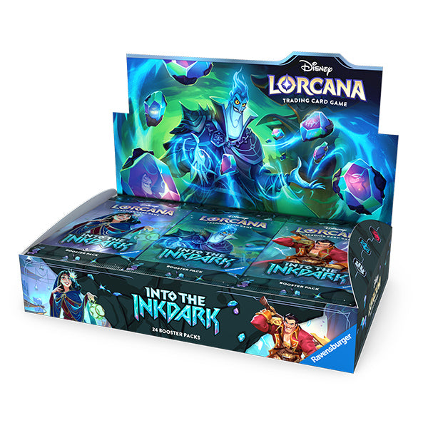 Into the Inkdark- Booster Box (24 Packs) In Disney Lorcana Trading Cards