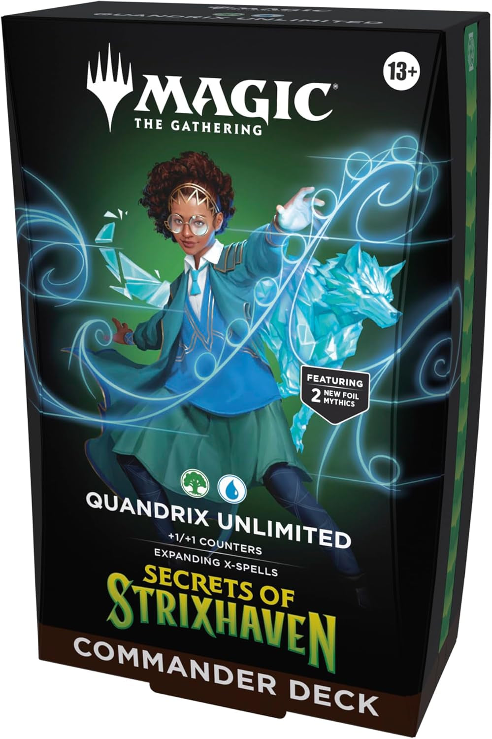 Commander Deck - Quandrix Unlimited Secrets of Strixhaven - In Magic the Gathering