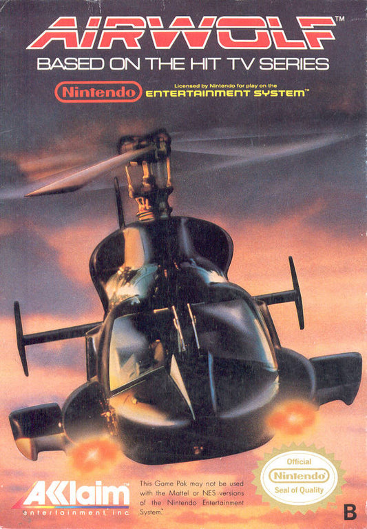 Airwolf for Nintendo Entertainment System (NES)