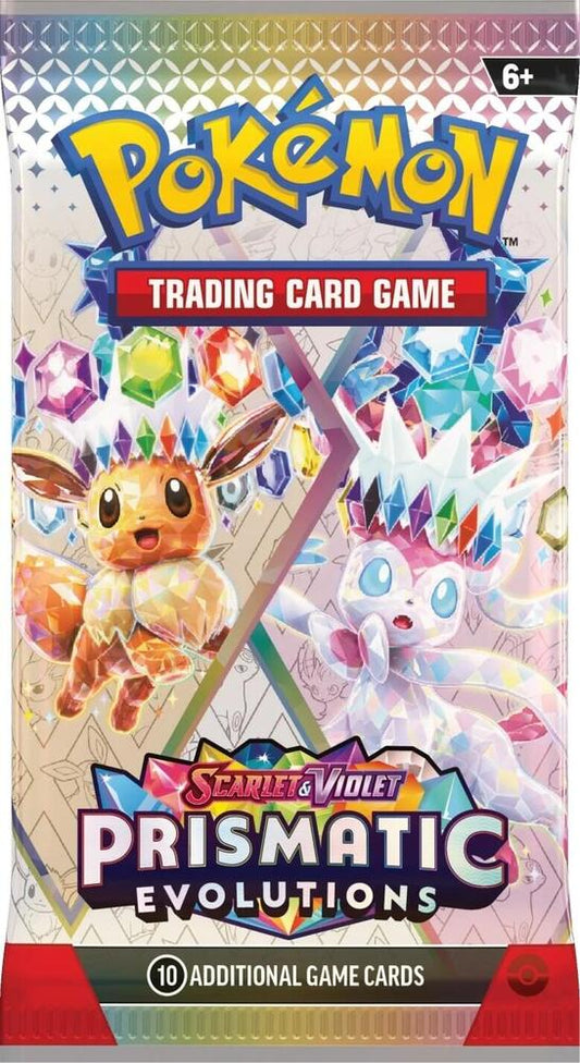 Scarlet & Violet: Prismatic Evolutions Booster Pack In Pokemon Trading Cards