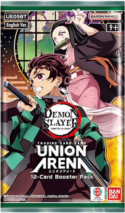 Booster Pack - Demon Slayer: Kimetsu no Yaiba (UE05BT) In Union Arena TCG