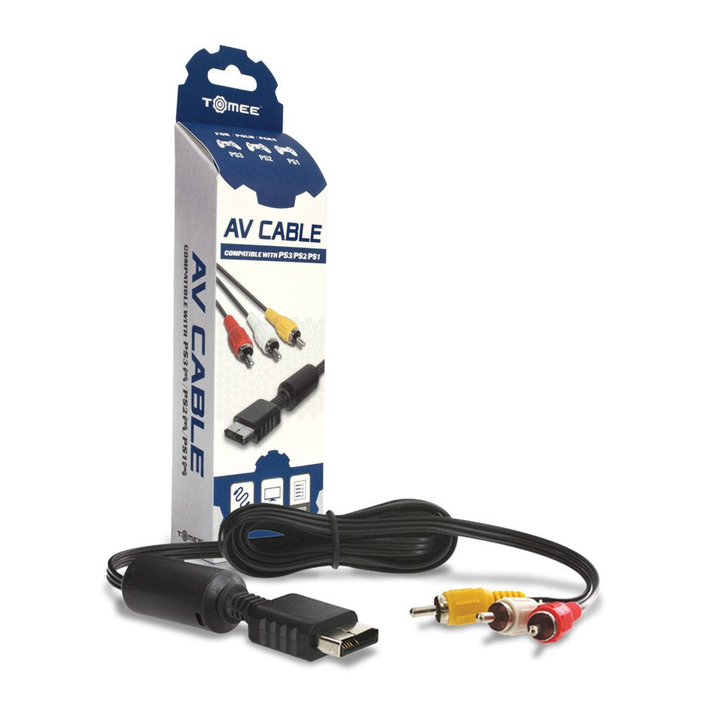 Tomee AV Cable for PlayStation 1, PlayStation 2, & PlayStation 3