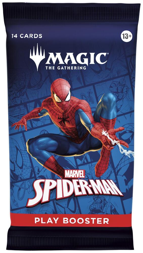 Play Booster Pack - Universes Beyond- Marvel Spider-Man In Magic the Gathering