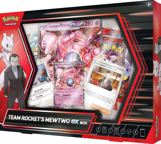 Team Rocket's Mewtwo ex Box - SV10: Destined Rivals (DRI) In Pokemon Trading Cards