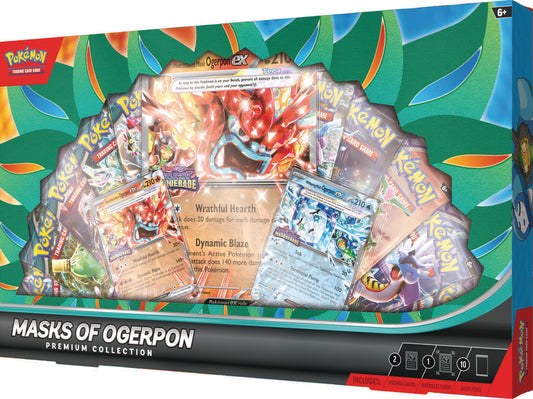 Masks of Ogerpon Premium Collection In Pokemon Trading Cards